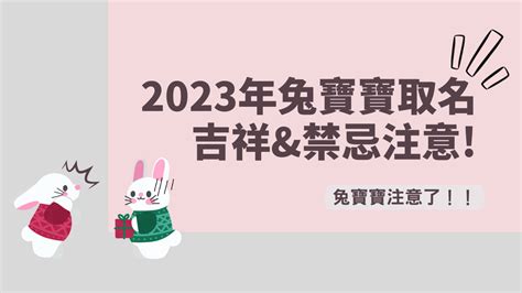 2023兔年寶寶|2023兔寶寶取名吉祥＆禁忌用字｜有這個字一生不愁吃喝，陪伴 